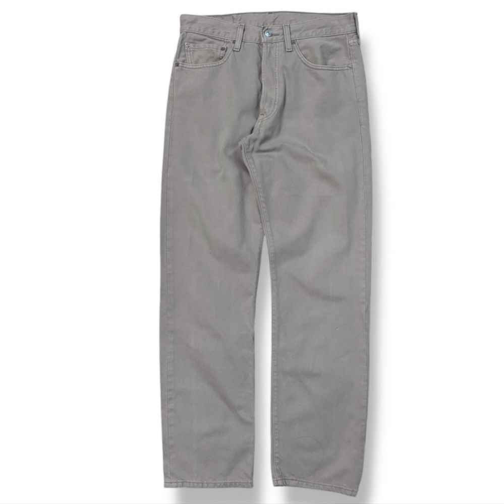 LEVI’S Men's 501 Mid Rise Regular Fit Straight Leg JeansMid Rise